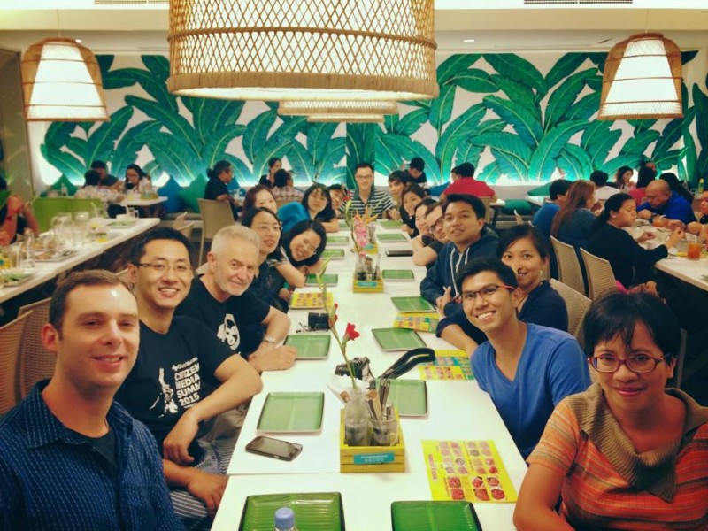 East Asia dinner in GV2015